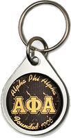 Alpha Phi Alpha Domed Key Chain [Silver]