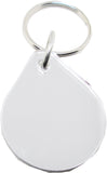 Phi Beta Sigma Domed Key Chain [Silver]
