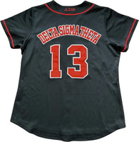 Legacy Tradition Delta Sigma Theta S1 Baseball Jersey [Black]