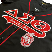 Legacy Tradition Delta Sigma Theta S1 Baseball Jersey [Black]