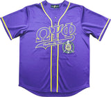 Legacy Tradition Omega Psi Phi S1 Baseball Jersey [Purple]