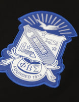 Big Boy Phi Beta Sigma Divine 9 S16 Graphic Mens Tee [Black]