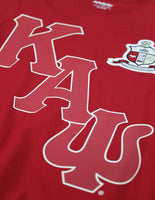 Big Boy Kappa Alpha Psi Divine 9 S16 Graphic Mens Tee [Crimson Red]
