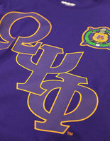 Big Boy Omega Psi Phi Divine 9 S16 Graphic Mens Tee [Purple]