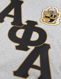 Big Boy Alpha Phi Alpha Divine 9 S16 Graphic Mens Tee [Grey]