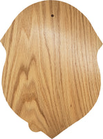 Zeta Phi Beta Domed Crest Wood Plaque [Brown]