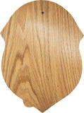 Zeta Phi Beta Domed Crest Wood Plaque [Brown]