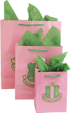 Alpha Kappa Alpha Gift Bag Set [Pink]
