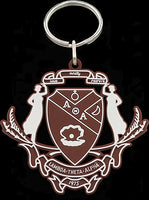 Lambda Theta Alpha PVC Crest Key Chain [Maroon]