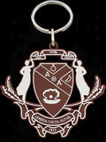 Lambda Theta Alpha PVC Crest Key Chain [Maroon]
