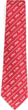 Big Boy Kappa Alpha Psi Divine 9 S3 Neck Tie [Crimson Red]