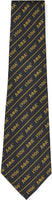 Big Boy Alpha Phi Alpha Divine 9 S3 Neck Tie [Black]