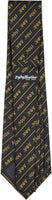 Big Boy Alpha Phi Alpha Divine 9 S3 Neck Tie [Black]