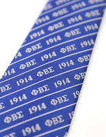 Big Boy Phi Beta Sigma Divine 9 S3 Neck Tie [Royal Blue]