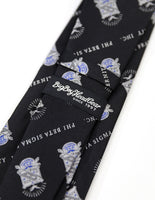Big Boy Phi Beta Sigma Divine 9 S2 Neck Tie [Black]