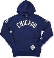 Big Boy Chicago American Giants Heritage Mens Hoodie [Navy Blue]