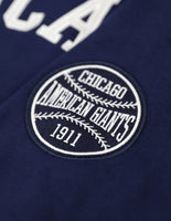 Big Boy Chicago American Giants Heritage Mens Hoodie [Navy Blue]