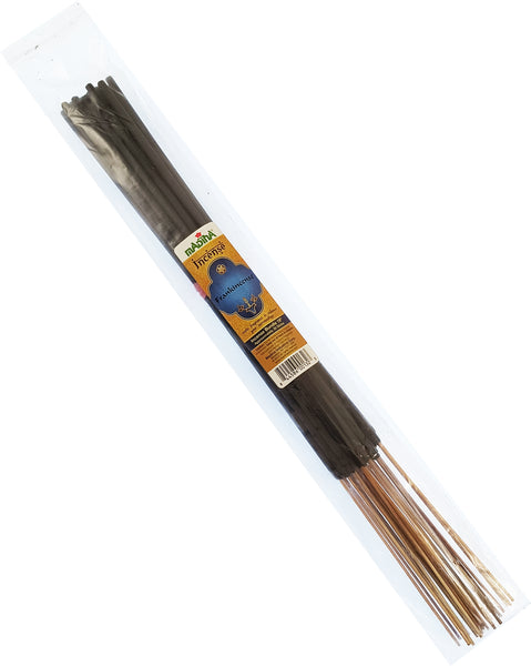 Madina Frankincense Scented Fragrance Jumbo Size Incense Stick Bundle [Brown]