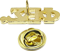 Phi Beta Sigma Classic 3-Letter Lapel Pin [Blue]