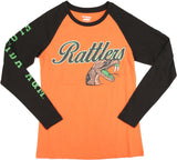 Big Boy Florida A&M Rattlers S4 Womens Long Sleeve Tee [Orange]