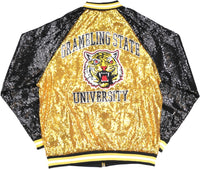 Big Boy Grambling State Tigers S4 Ladies Sequins Jacket [Black]