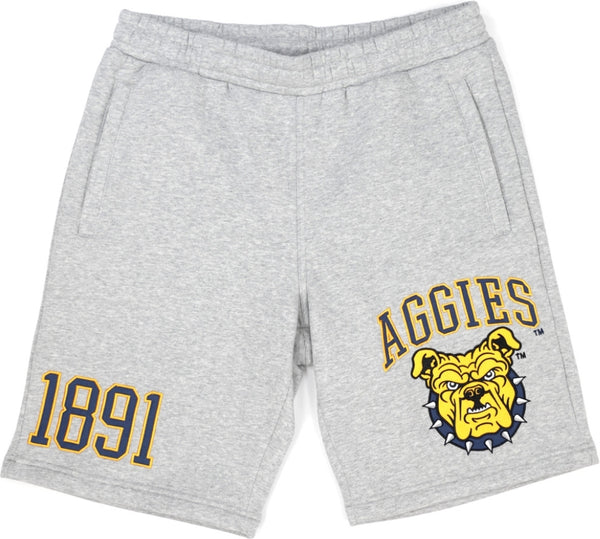 Big Boy North Carolina A&T Aggies Mens Sweat Short Pants [Grey]