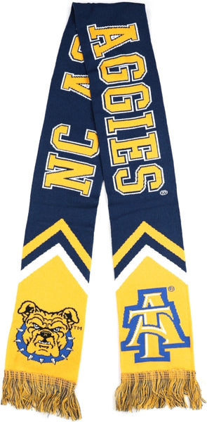 Big Boy North Carolina A&T Aggies S8 Scarf [Navy Blue]