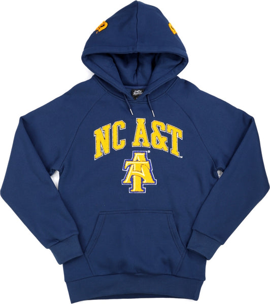 Big Boy North Carolina A&T Aggies S9 Mens Hoodie [Navy Blue]
