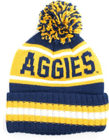 Big Boy North Carolina A&T Aggies S254 Beanie With Ball [Navy Blue]