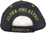 Buffalo Dallas Alpha Phi Alpha Brushed Cotton Baseball Cap [Black]