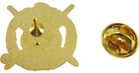 Omega Psi Phi 3D Shield Lapel Pin [Gold]