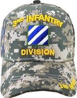 3rd Infantry Division C1262 Side Shadow Mens Cap [Digital Camouflage]