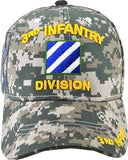 3rd Infantry Division C1262 Side Shadow Mens Cap [Digital Camouflage]
