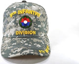 9th Infantry Division C1266 Side Shadow Mens Cap [Digital Camouflage]