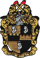Alpha Phi Alpha Shield Emblem Iron-On Patch [Gold]