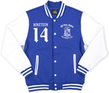Big Boy Phi Beta Sigma Divine 9 Mens Fleece Jacket [Royal Blue]