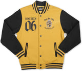 Big Boy Alpha Phi Alpha Divine 9 Mens Fleece Jacket [Gold]