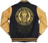 Big Boy Alpha Phi Alpha Divine 9 S4 Mens Wool Jacket [Black]
