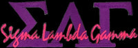 Sigma Lambda Gamma Signature Iron-On Patch [Purple]