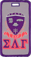 Sigma Lambda Gamma Shield Luggage Tag [Grey]
