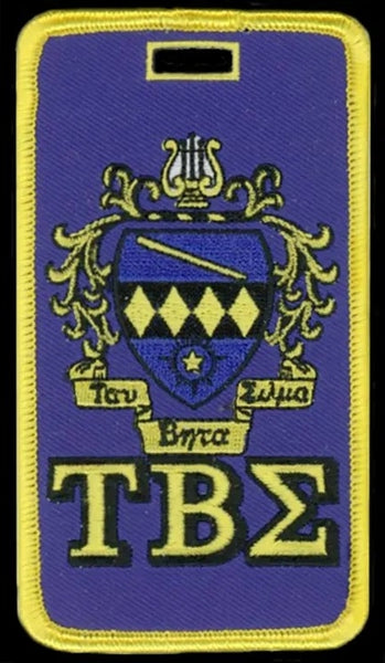 Tau Beta Sigma Shield Luggage Tag [Blue]