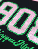 Big Boy Alpha Kappa Alpha Divine 9 S4 Long Sleeve Tee [Black]