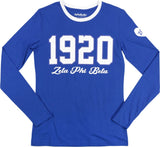 Big Boy Zeta Phi Beta Divine 9 S4 Long Sleeve Tee [Royal Blue]