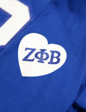 Big Boy Zeta Phi Beta Divine 9 S4 Long Sleeve Tee [Royal Blue]