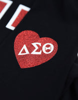 Big Boy Delta Sigma Theta Divine 9 S4 Long Sleeve Tee [Black]