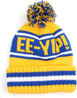 Big Boy Sigma Gamma Rho Divine 9 S252 Womens Beanie With Ball [Gold]