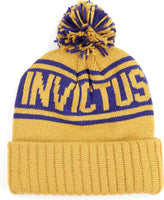 Big Boy Omega Psi Phi Divine 9 S252 Mens Beanie With Ball [Gold]