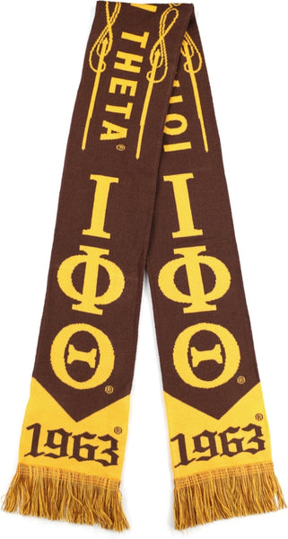Big Boy Iota Phi Theta Divine 9 S7 Scarf [Brown]