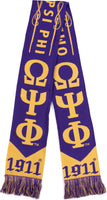 Big Boy Omega Psi Phi Divine 9 S7 Scarf [Purple]