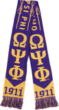 Big Boy Omega Psi Phi Divine 9 S7 Scarf [Purple]
